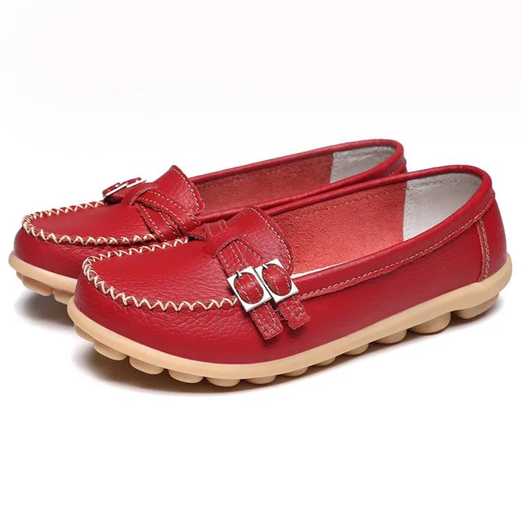 Fashion Spring and Summer Hollow Flat Mother Shoes Women Casual Shoes Simple White Wear-resistant Women  Sneakers