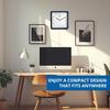 Plastic Step Movement Wall Clock (Blue, 9 Inch) - Analog