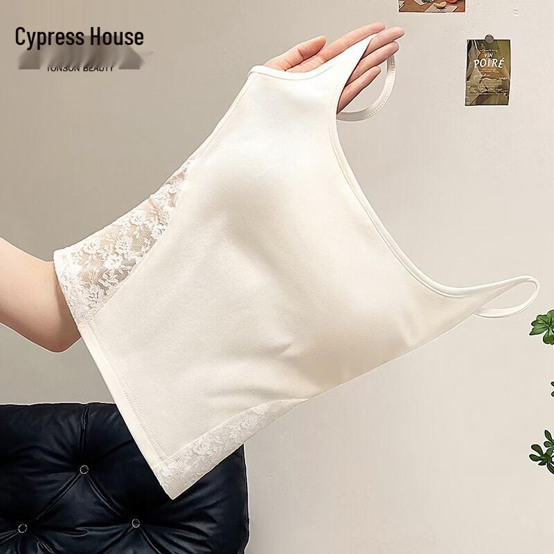 Women s Lace Trim Slim-Fit Camisole Top S