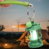 Waterproof Retro Lantern Pendant Orange Strap Vintage Lantern Keychain Pendant Suitable For Explorers And Campers