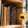 Vintage Style Book Light Lantern/Ghost Bookshelf Light, Metal Desk Lamp with Warm Lighting, Reading Retro for Lovers & Library Study Room Accent