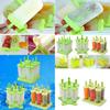 Ice Pack 6pcs Lolly Cream Maker Mold Diy Popsicle Mould Frozen Yogurt Icebox