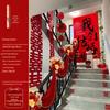 Creative Wedding Decoration Set: Stair Handrail Flowers & Bride Room Arrangement
