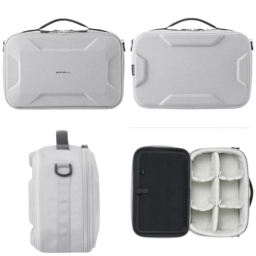 HAKUBA Semi-Hard Inner Case Plus Shell Multi Container AZ M Size (6L) Gray Camera Container Gadget Case Stackable AMZSP-MC6LGY 4977187001594