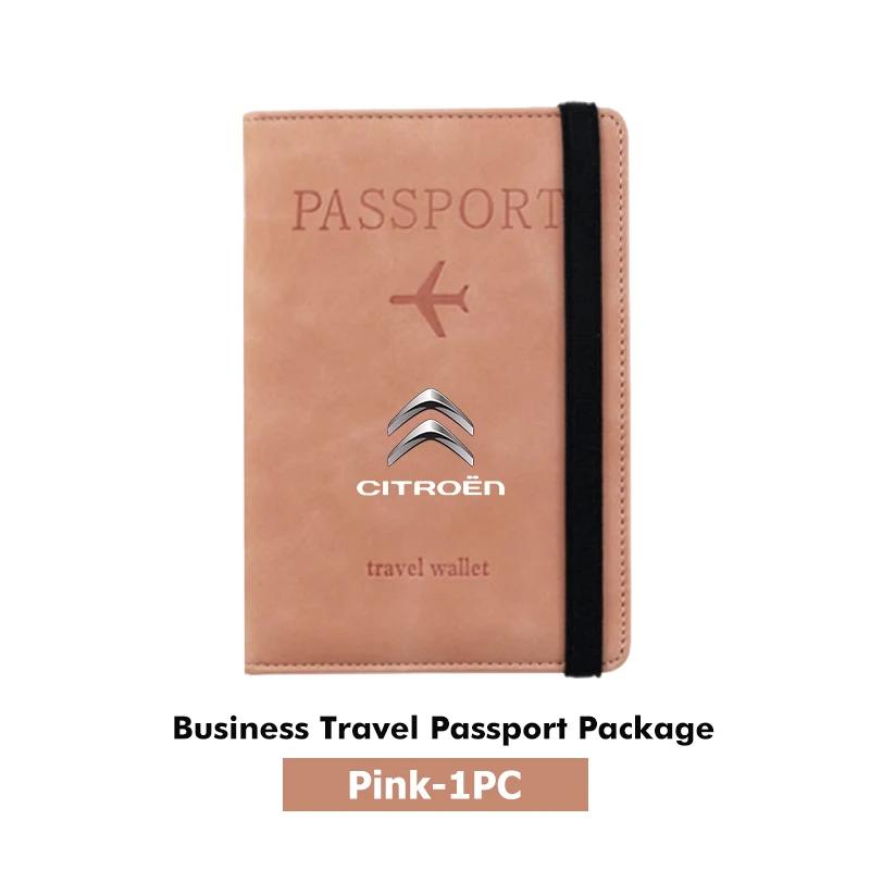 

Rfid Blocking Passport Cover Travel Wallet Card Ticket Holder For Citroen C5 C1 C2 C6 C4L DS3 DS4 DS5 C-Elysee Grand Berlingo