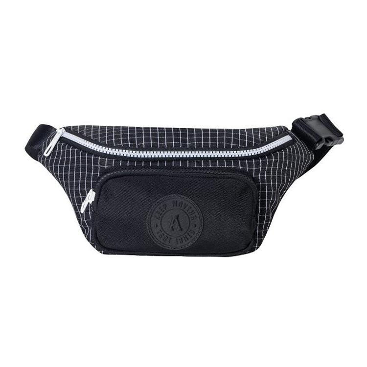 New Anta Life Collection Fabric Shoulder Bag, Crossbody Bag, Sling Bag Regular Unisex Black 192318131-1