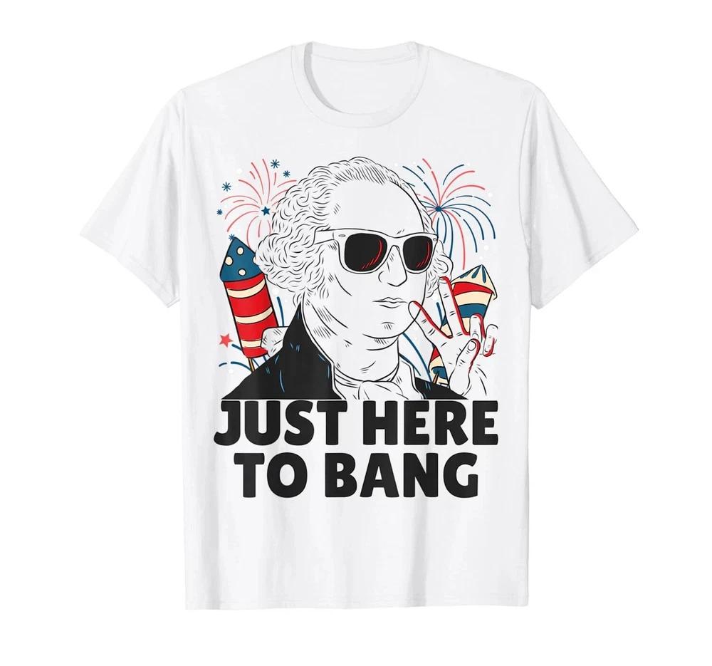 4th Of July Independence Day USA American Funny Fireworks TShirt S