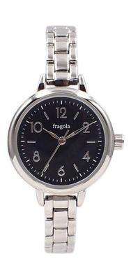 [Follow] Watch Fragola Standard Form Metal Watch N02421S-2 SVBK Women's Silver