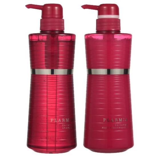 

Milbon Plarmia Enriched Shampoo 500mL + Treatment F 500g Set