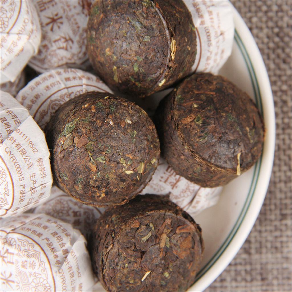 Yunnan Pu-erh Tuocha Ripe Black Tea 100g Glutinous Rice Flavor Premium