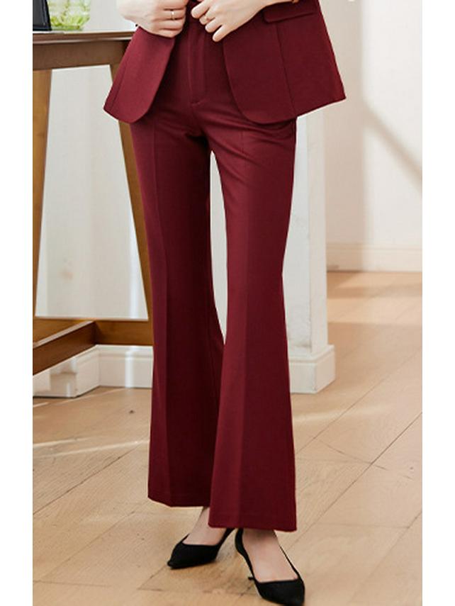 

Женский костюм из брюк палаццо класса люкс, новый китайский стиль для весны и осени S