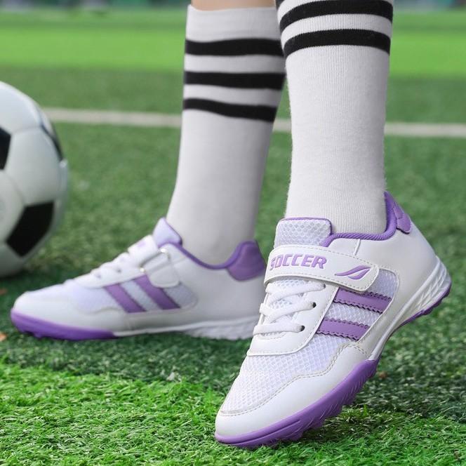 

Girls Professional Football Shoes Broken Nails Women S Primary School Students Velcro Junior High School Adult Children Boys Training Shoes 39