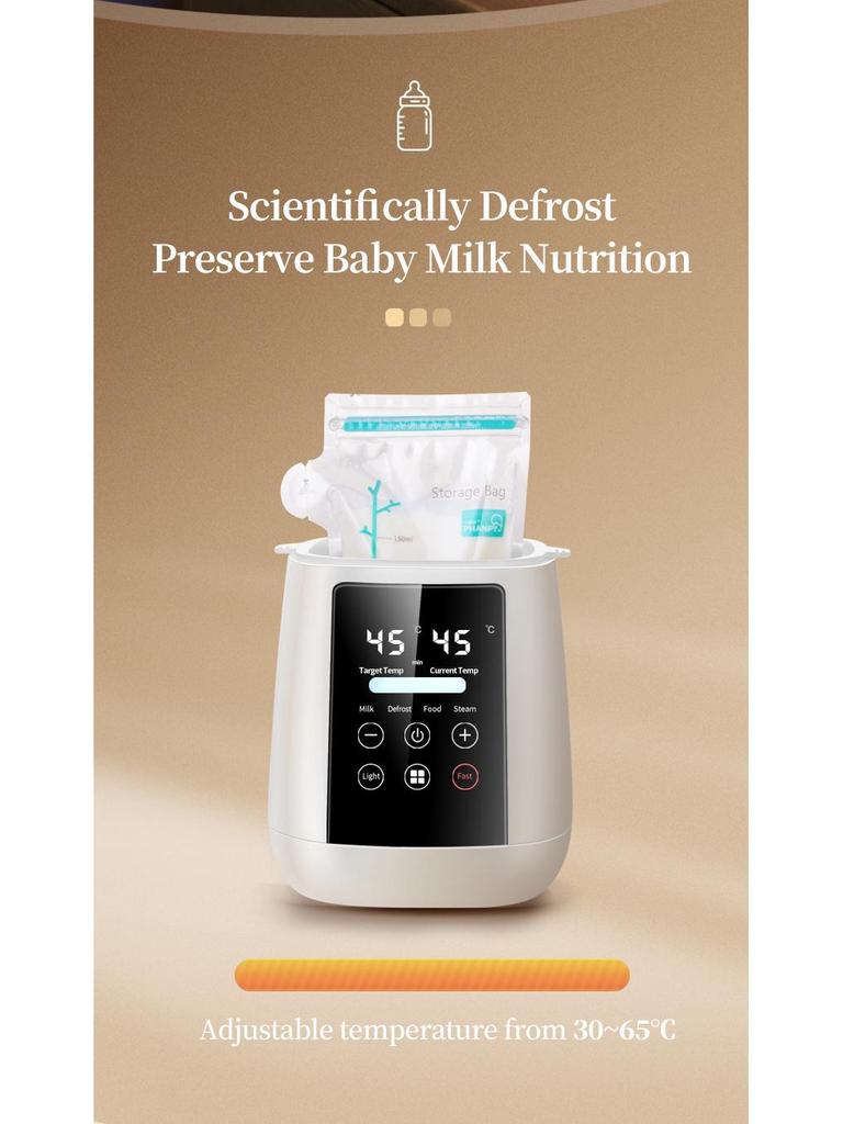 Multifunctional Baby Milk Heater & Warmer with Smart Temperature Control
