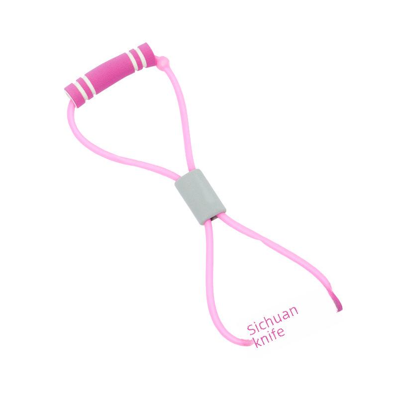 8-Character Yoga Elastic Puller: Beautiful Back, Chest Expansion & Female Fitness Rope