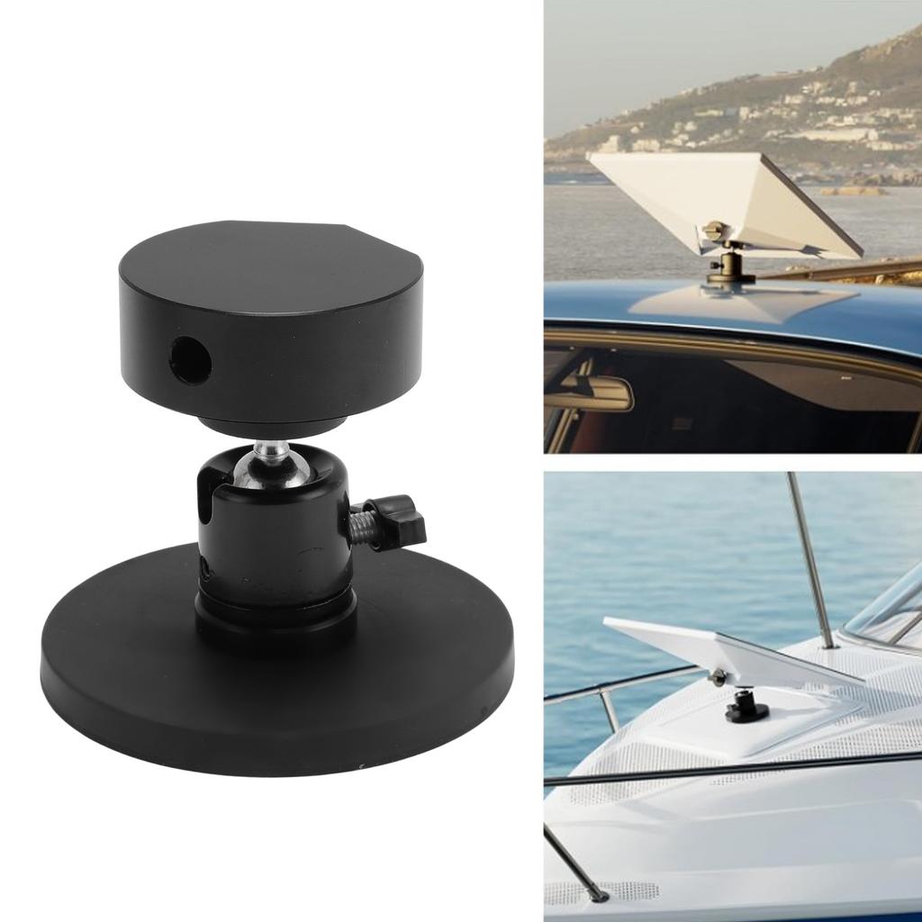 Magnetic Roof Mount Angle Aluminum Alloy High Stability Stylish Look Mount Base for Car Yacht