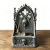 Storage Box Gothic Style with Hollow Patterns And Engraved Design Organizer for Aromatherapy Crystals Bracelets
