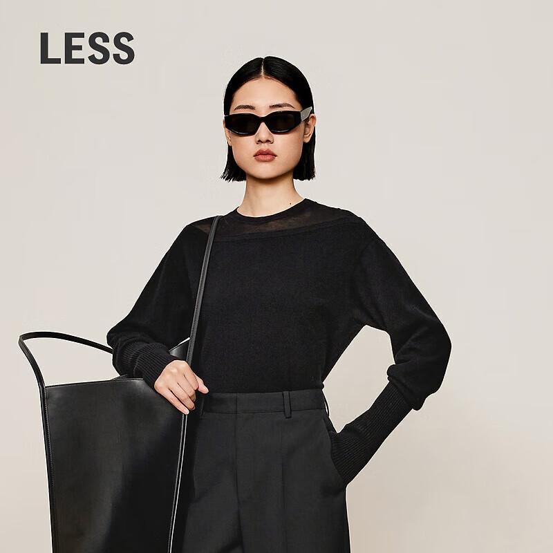 

LESS 2024 Winter Crew Neck Cashmere Sweater S