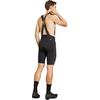 DECATHLON Comfortable Lightweight Bib Sports Shorts Men's Black