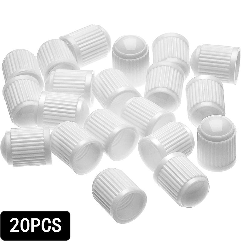 Universal Dustproof Caps Car Tire Valve Stem Caps Bolt-In Car Bike Wheel Tires Valves Tyre Stem Air Caps Auto Accessoires 20PCS Stem Caps1