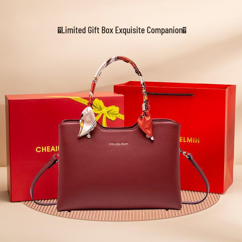 Women's Red Wedding Handbag: Fashion Tote for Ladies & Mother-in-Law's Banquet Gift
