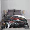 F1 Race Start Throw Blanket Soft Plush Plaid Luxury Throw Blanket Bed Fashionable Blanket