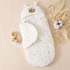 Newborn Swaddle Sleep Sack 350g Thick Cotton Baby Wrap Anti-Startle Infant Sleeping Bag