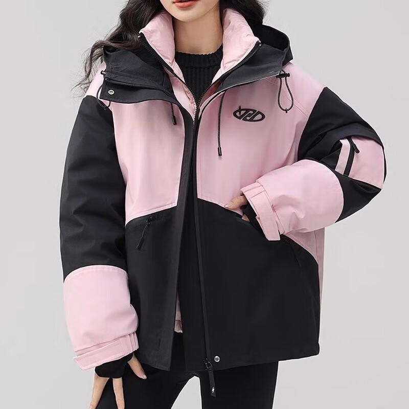 

YAYA Women s 2024 Color-block Short Down Jacket L