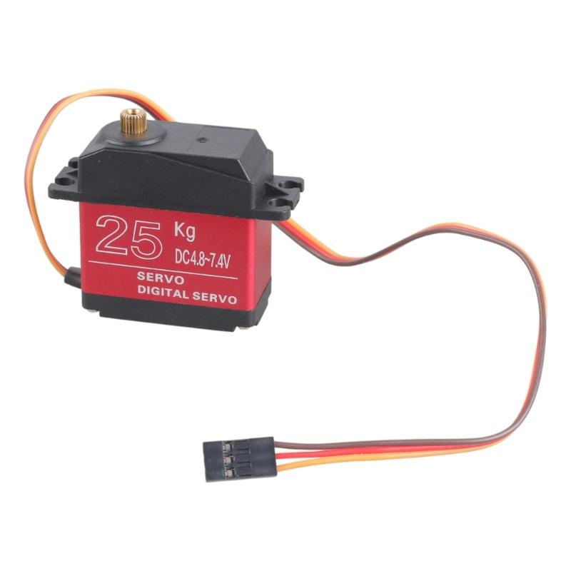 DS3225 25kg Digital Servo High Torque Waterproof Metal Gear Servo for Vehicles