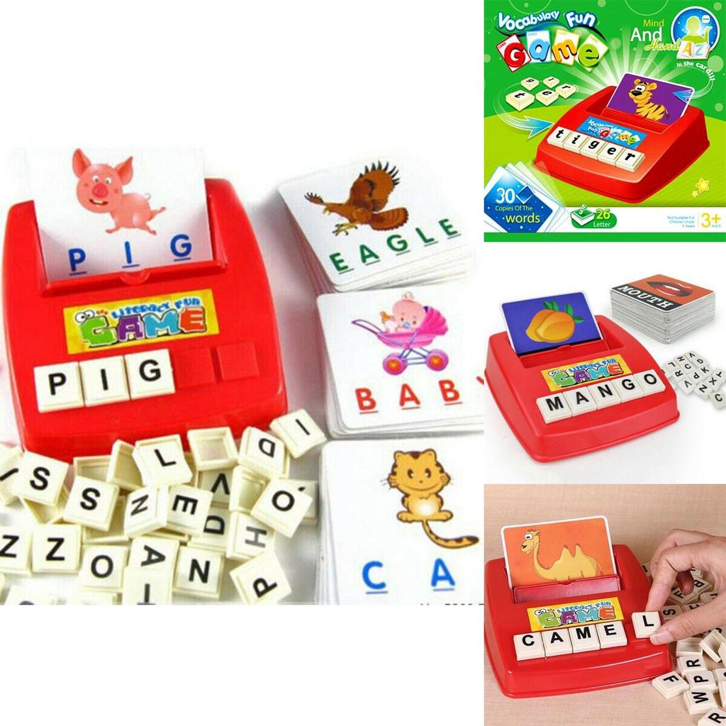 Engaging Educational English Spelling Alphabet Letter Game For Kids Learning Fun