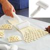 White Pastry Cutter Reusable Pastry Lattice Roller Lattice Dough Cutter  Pizza and Biscuits