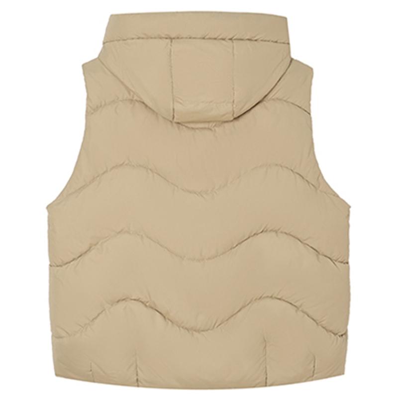 Fashion Winter Sleeveless Vest Woman Warm Outerwears Hooded Casual Thick Women's Jackets
