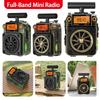 AM FM Radio BT Speaker Portable Radio Pocket Radio Suitable for Camping Emergency