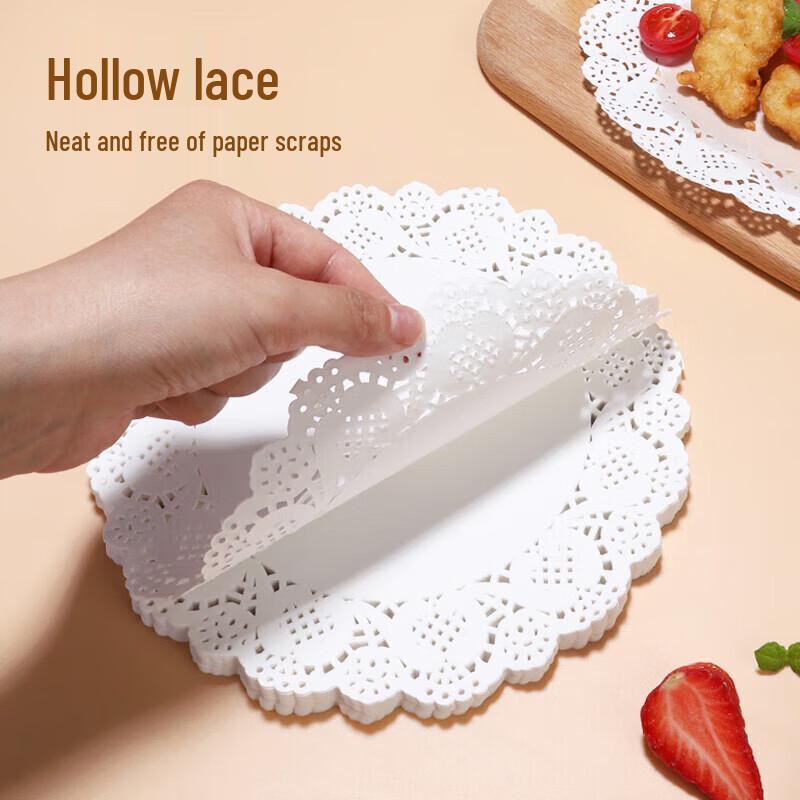MeiChu Disposable Lace Edge Baking & Oil Absorbing Paper
