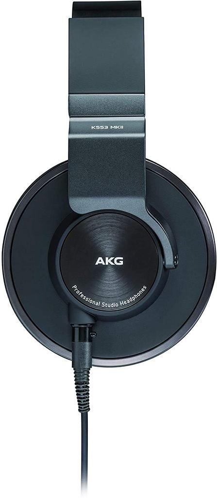 AKG K553 MKII-Y3 Professional Closed-Back Studio Headphones, Officially Imported by Hibino, with a 3-Year Warranty