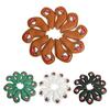 10Pcs/Set Golf Club Cover Delicate Embroidery Fine Workmanship Wear-resistant Scratch-resistant Exquisite Sewing Protective