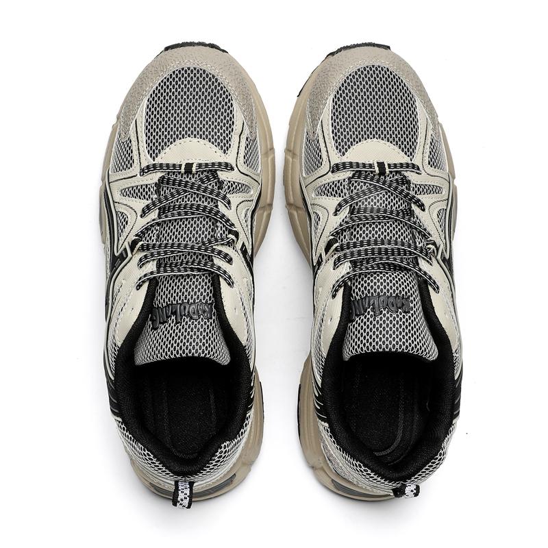 2025 Jaro Nová Pánská Móda Síťovaný Povrch Prodyšné Sportovní Tátovy Boty Všechny Neformální Pohodlné Běžecké Horolezecké Boty