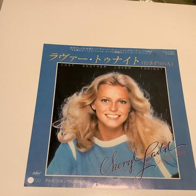 7inch Record CHERYL LADD - Just Another Lover Tonight / Televi ECS17205PROMO CAPITOL 1981 Japan Soul/Funk Used