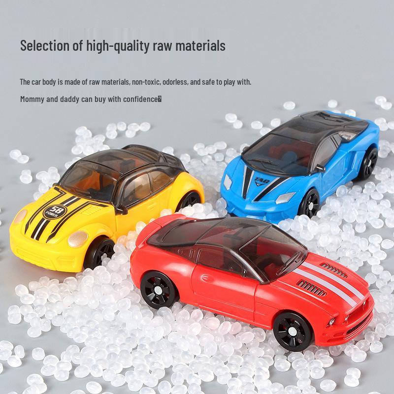 Popular Children's Transforming Pocket Robot Car Toy - Miniature Model
