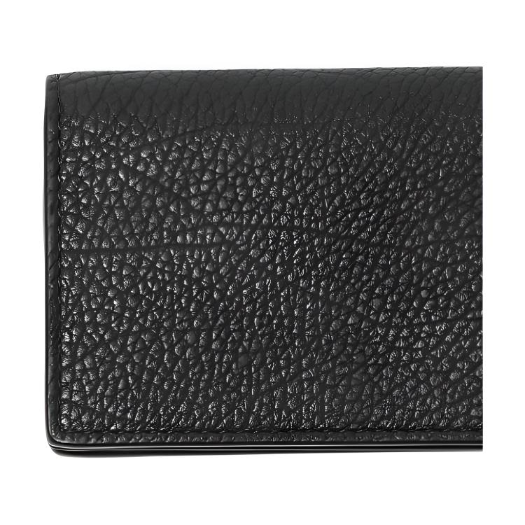 Burberry Letter Logo Flap Card Holder Women Wallets Black 80837721
