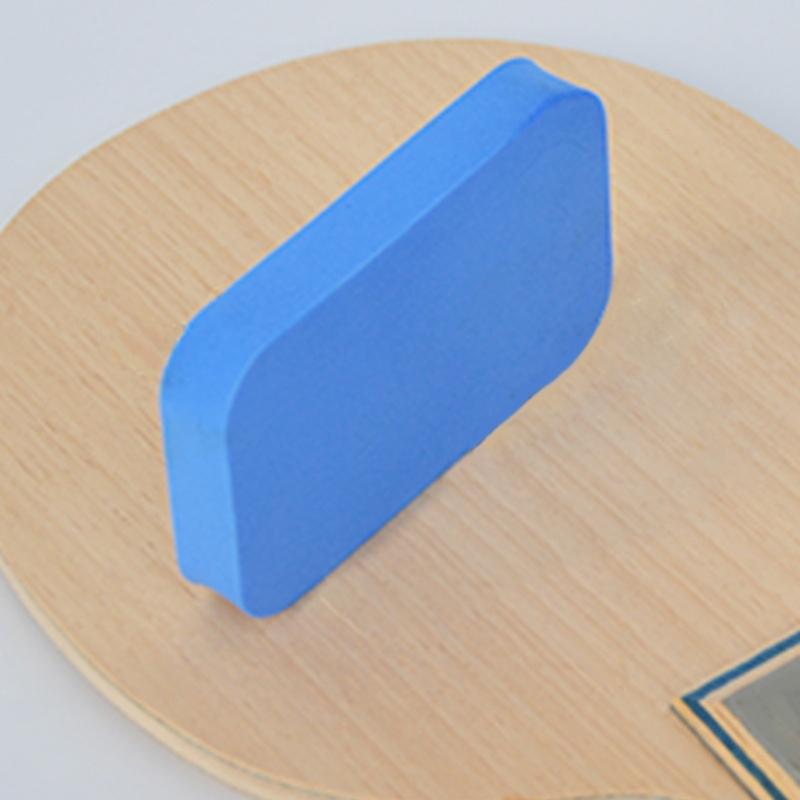 Table Tennis Cleaning Sponge Racket Cleaning Scrubber Small Racket Pat Cleaner Paddles Cleaning Tool Easy to Use