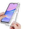 For Samsung Galaxy A16 4G/5G Case Acrylic TPU Clear Phone Cover with Laser-printed Film