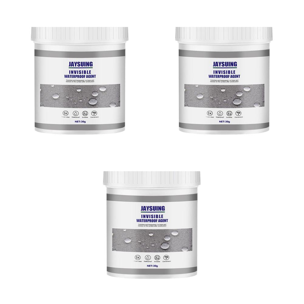 30/100g/300g Waterproof Coating Sealant Agent Transparent Glue With Brush Invisible Anti-Leak Roof Repair Broken Agent Tool