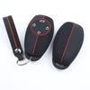 Key Fob Cover for Leapmotor T03 S01 C11 C01 with Keychain Silicone Full Coverage Protective Case Anti-Scratch Guard Shockproof Protection