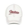 VERUTUM Wave Logo Stitch Bio Cap White Hw Bc214b