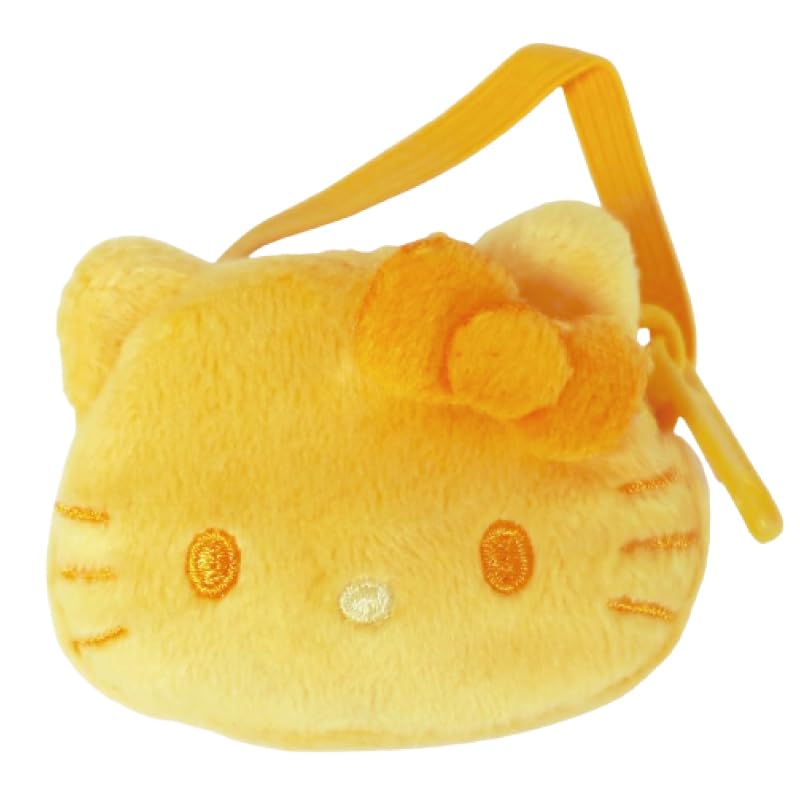 Nakajima Corporation Hello Kitty Plush Toy Pouch cannot be x x (Color Variations) Pattern selected, 203700-24, H7.5 W7.5 D2.6cm