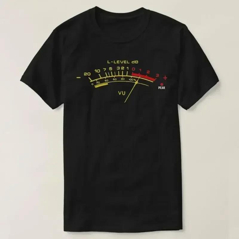 Unique Vu Meter Vintage Audio Engineer Recording Premium L T Shirt