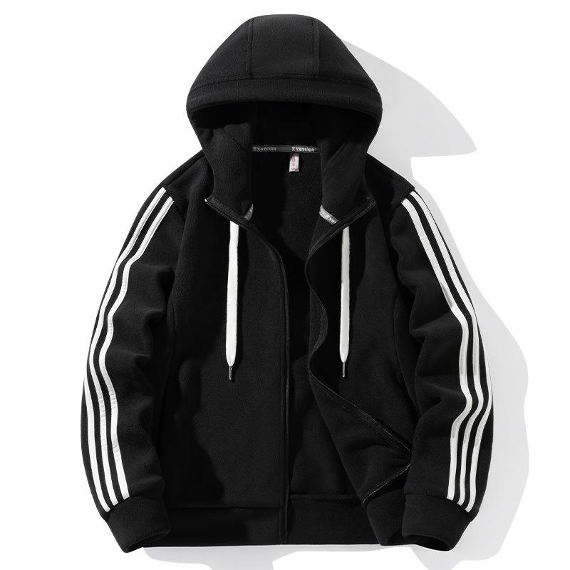 Fleece Coat Men's New Autumn and Winter Outdoor Couple Windproof Fleece Cardigan Jacket Sportswear