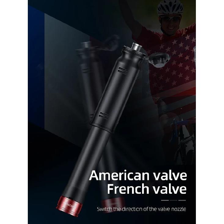 Bicycle Pump Portable Mini Bicycle Pump Cycling Hand Air Pump Ball Tire Inflator Schrader Presta Valve MTB Road Bike Accessories