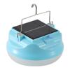 Portable Super Bright LED Solar Camping Light with Long Battery Life for Outdoor and Night Market Use.