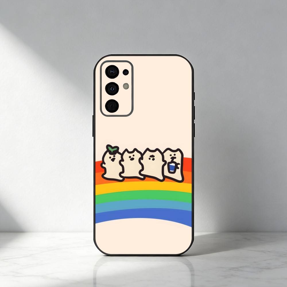 EveOneCat HD Printed  Phone Case For Samsung S25,S24,S21,S22,S23,S30,Ultra,S20,Plus,Fe,Note,5G Black Cover